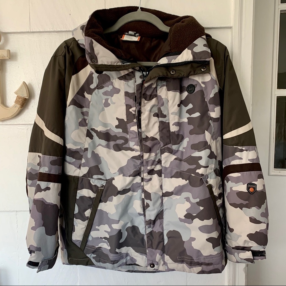Falcon Blue Camo Jacket
